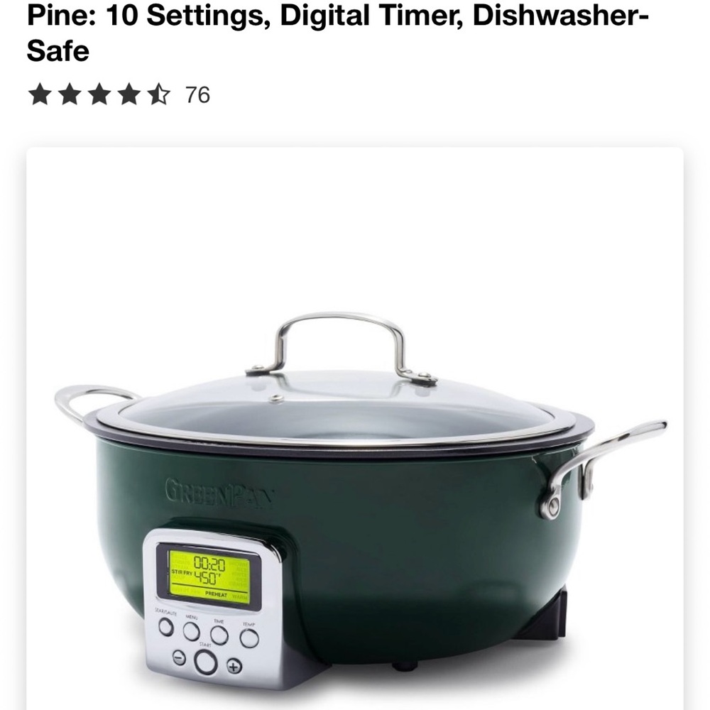 GreenPan Smart Skillet - Picture 5 of 7